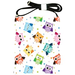 Owl Bird Shoulder Sling Bag by Semog4