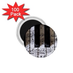 Music Piano Instrument Sheet 1 75  Magnets (100 Pack)  by Semog4