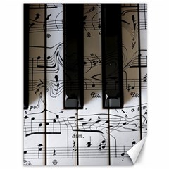 Music Piano Instrument Sheet Canvas 36  X 48  by Semog4