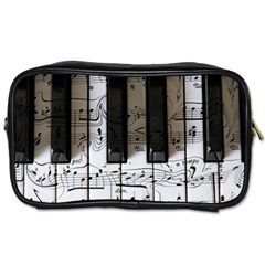 Music Piano Instrument Sheet Toiletries Bag (two Sides) by Semog4