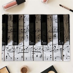 Music Piano Instrument Sheet Cosmetic Bag (xxl) by Semog4