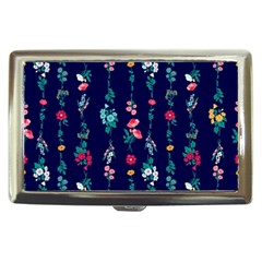 Flowers Pattern Bouquets Colorful Cigarette Money Case