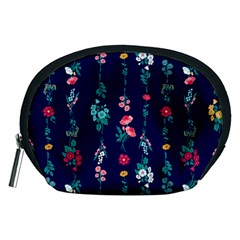 Flowers Pattern Bouquets Colorful Accessory Pouch (Medium)