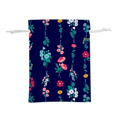 Flowers Pattern Bouquets Colorful Lightweight Drawstring Pouch (M)