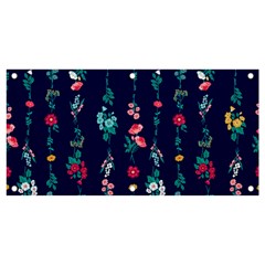 Flowers Pattern Bouquets Colorful Banner and Sign 4  x 2 