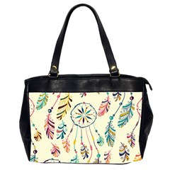 Dreamcatcher Abstract Pattern Oversize Office Handbag (2 Sides) by Semog4