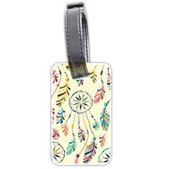 Dreamcatcher Abstract Pattern Luggage Tag (two Sides) by Semog4