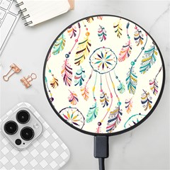 Dreamcatcher Abstract Pattern Wireless Fast Charger(black)