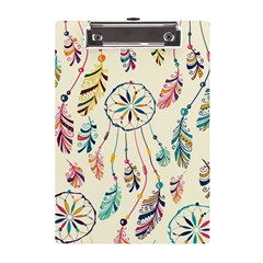 Dreamcatcher Abstract Pattern A5 Acrylic Clipboard by Semog4