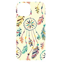 Dreamcatcher Abstract Pattern Iphone 14 Black Uv Print Case by Semog4