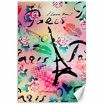 From Paris Abstract Art Pattern Canvas 20  x 30  19.62 x28.9  Canvas - 1