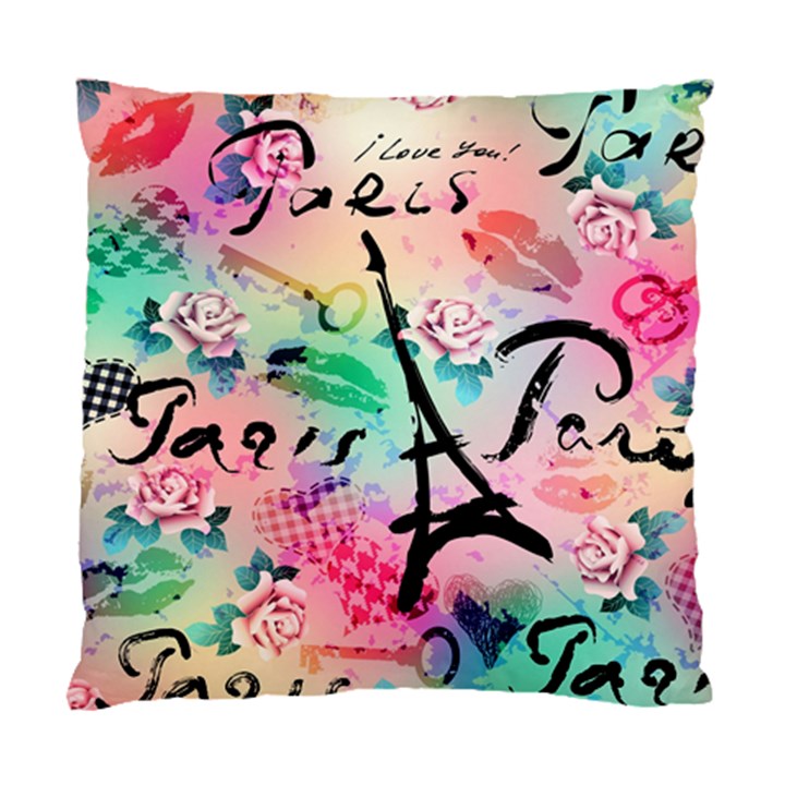 From Paris Abstract Art Pattern Standard Cushion Case (One Side)