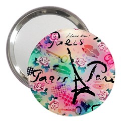 From Paris Abstract Art Pattern 3  Handbag Mirrors by Semog4