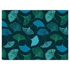 Pattern Plant Abstract Two Sides Premium Plush Fleece Blanket (extra Small)