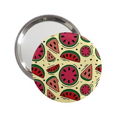 Watermelon Pattern Slices Fruit 2 25  Handbag Mirrors by Semog4