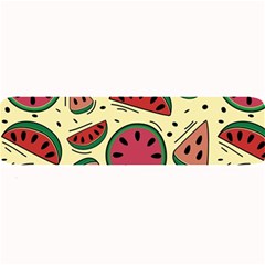 Watermelon Pattern Slices Fruit Large Bar Mat by Semog4