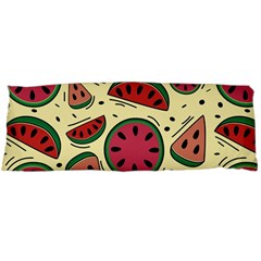 Watermelon Pattern Slices Fruit Body Pillow Case (dakimakura) by Semog4