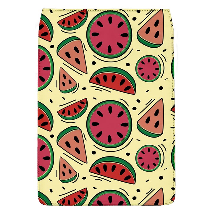 Watermelon Pattern Slices Fruit Removable Flap Cover (L)