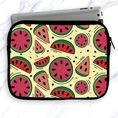 Watermelon Pattern Slices Fruit Apple Ipad 2/3/4 Zipper Cases by Semog4