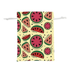 Watermelon Pattern Slices Fruit Lightweight Drawstring Pouch (s) by Semog4