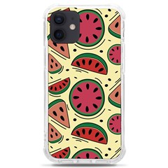 Watermelon Pattern Slices Fruit Iphone 12 Mini Tpu Uv Print Case	