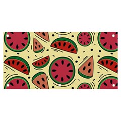 Watermelon Pattern Slices Fruit Banner And Sign 6  X 3  by Semog4