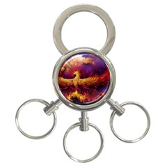 Phoenix Bird 3-ring Key Chain by Semog4