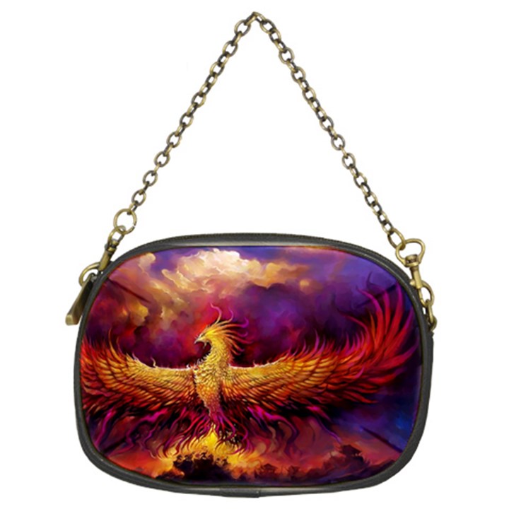 Phoenix Bird Chain Purse (Two Sides)