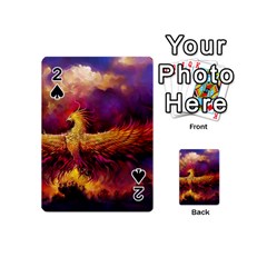 Phoenix Bird Playing Cards 54 Designs (mini) by Semog4