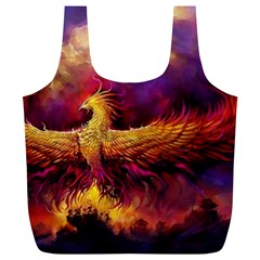 Phoenix Bird Full Print Recycle Bag (xl) by Semog4