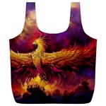 Phoenix Bird Full Print Recycle Bag (XL) Back