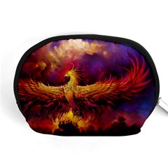 Phoenix Bird Accessory Pouch (medium) by Semog4