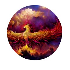 Phoenix Bird Mini Round Pill Box (pack Of 3) by Semog4