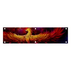 Phoenix Bird Banner And Sign 4  X 1  by Semog4