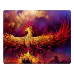 Phoenix Bird Premium Plush Fleece Blanket (large) by Semog4