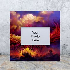 Phoenix Bird White Box Photo Frame 4  X 6 