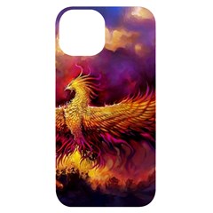 Phoenix Bird Iphone 14 Black Uv Print Case