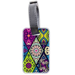 Ethnic Pattern Abstract Luggage Tag (two Sides) by Semog4