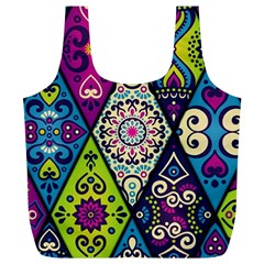 Ethnic Pattern Abstract Full Print Recycle Bag (xl) by Semog4