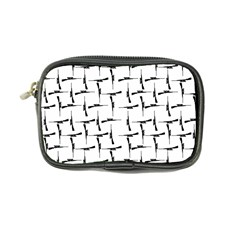 Precision Pursuit: Hunting Motif Black And White Pattern Coin Purse by dflcprintsclothing