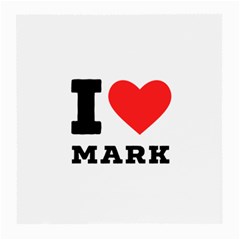 I Love Mark Medium Glasses Cloth by ilovewhateva