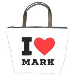 I Love Mark Bucket Bag by ilovewhateva