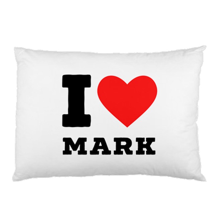 I love mark Pillow Case