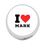 I love mark 4-Port USB Hub (Two Sides) Front