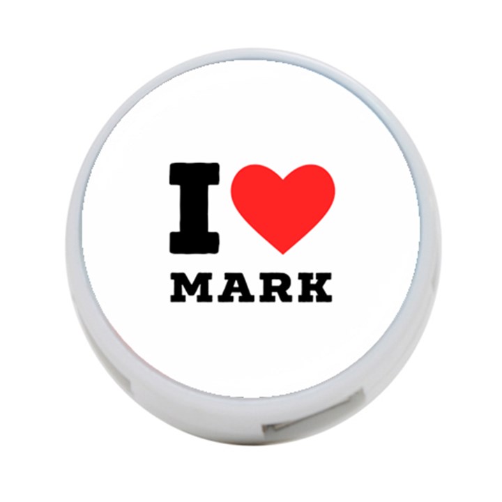 I love mark 4-Port USB Hub (Two Sides)