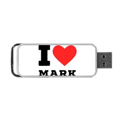 I Love Mark Portable Usb Flash (one Side) by ilovewhateva