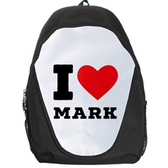 I Love Mark Backpack Bag by ilovewhateva