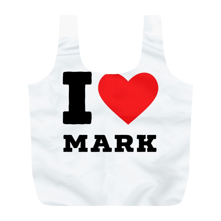 I love mark Full Print Recycle Bag (L)