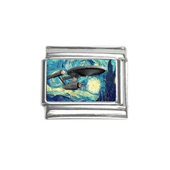 Star Trek Starship The Starry Night Van Gogh Italian Charm (9mm) by Semog4