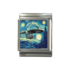 Star Trek Starship The Starry Night Van Gogh Italian Charm (13mm) by Semog4